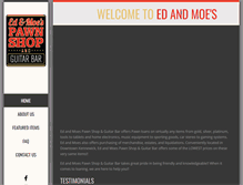 Tablet Screenshot of edandmoes.com